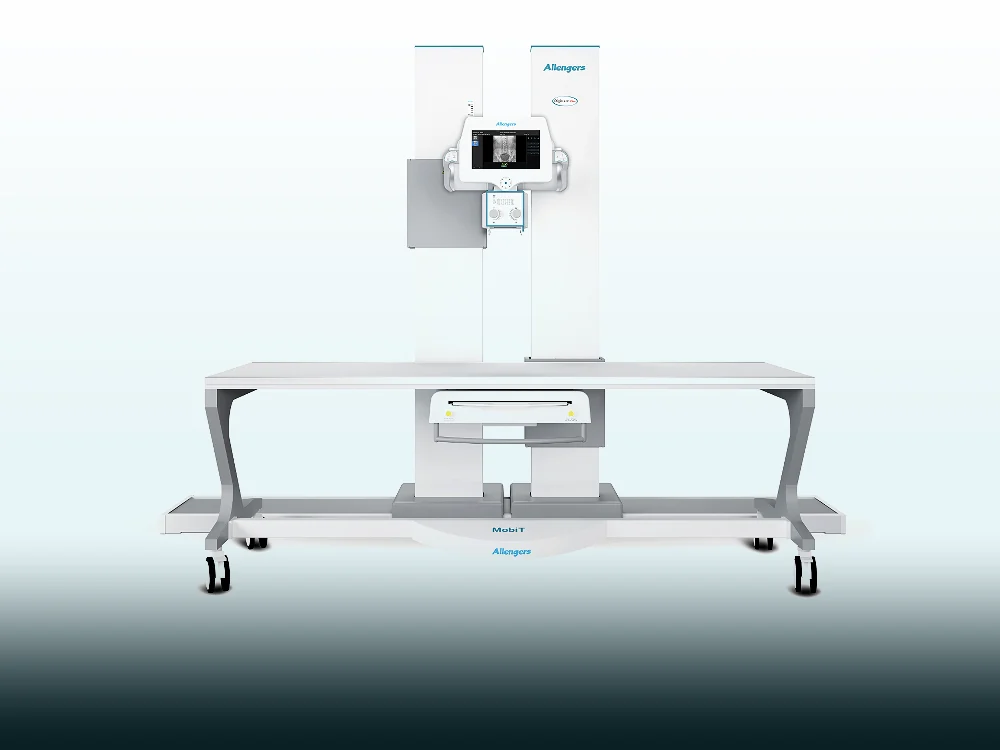The Allengers DigiX ECO Plus digital radiography system with its MobiT table